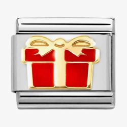 Nomination CLASSIC Composable Red Enamel Present Charm 030272/70