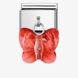 Nomination CLASSIC Butterfly Red Charm 030604/22
