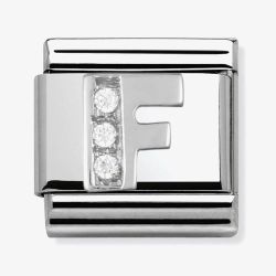 Nomination CLASSIC Silvershine Letter F Charm 330301/06