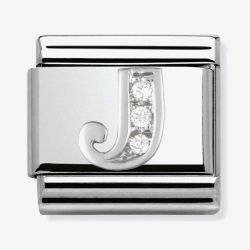 Nomination CLASSIC Silvershine  Letter J Charm 330301/10