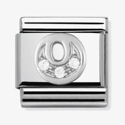 Nomination CLASSIC Silvershine Letter O Charm 330301/15