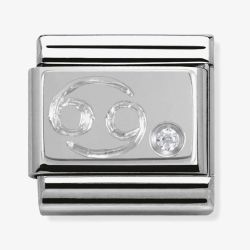 Nomination CLASSIC Silvershine Zodiac Cancer Charm 330302/04
