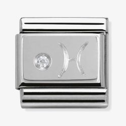 Nomination CLASSIC Silvershine Zodiac Pisces Charm 330302/12