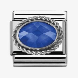 Nomination CLASSIC Silvershine Ornate Setting Charm 330604/007