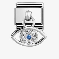 Nomination CLASSIC Silvershine Greek Eye Charm 331800/22