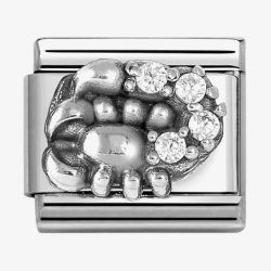 Nomination Silvershine Sterling Silver Cubic Zirconia Scorpio Charm 330326/08