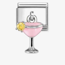 Nomination Classic Cocktail Cubic Zirconia Drop Charm 331815/18