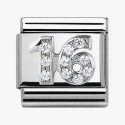 Nomination CLASSIC Silvershine 16 Charm 330304/17