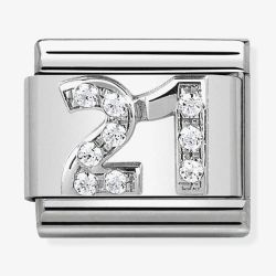 Nomination CLASSIC Silvershine 21 Charm 330304/19