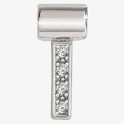 Nomination SeiMia Silver Cubic Zirconia Letter I Pendant 147115/009