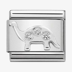 Nomination CLASSIC Silvershine Brontosaurus Charm 330311/09