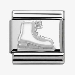 Nomination CLASSIC Silvershine Christmas Ice Skate Charm 330204/04
