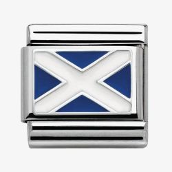 Nomination CLASSIC Silvershine Flags Scotland Charm 330207/01