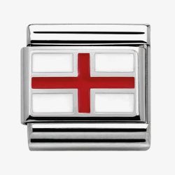 Nomination CLASSIC Silvershine Flags England Charm 330207/03