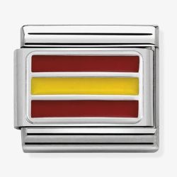 Nomination CLASSIC Silvershine Flags Spain Charm 330207/22