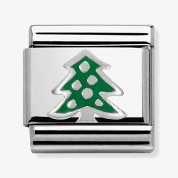 Nomination CLASSIC Silvershine Christmas Tree Charm 330204/08