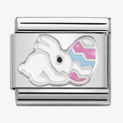 Nomination CLASSIC Silvershine Easter Rabbit Charm 330204/19