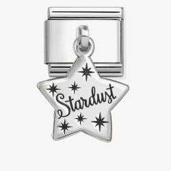 Nomination Classic Plates Stardust Dropper Charm 331811/15