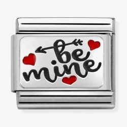 Nomination CLASSIC Composable Plates Be Mine With Hearts Charm 330208/52