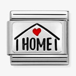 Nomination CLASSIC Composable Plates Home With Heart Charm 330208/54