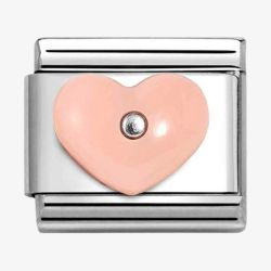 Nomination CLASSIC Silvershine Pink Heart Charm 330509/18