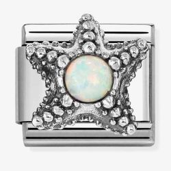Nomination Classic White Opal Starfish Charm 330511/05