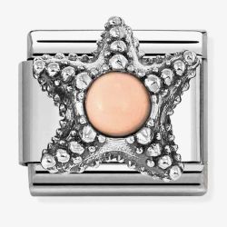 Nomination Classic Pink Coral Starfish Charm 330511/07