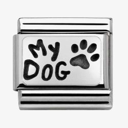 Nomination CLASSIC Silvershine My Family My Dog Charm 330102/35