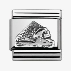 Nomination CLASSIC Silvershine Monuments Egyptian Pyramid Charm 330105/06