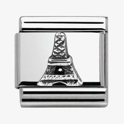 Nomination CLASSIC Silvershine Monuments Eiffel Tower Charm 330105/32