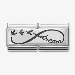 Nomination CLASSIC Silvershine Double Link Infinity Dream Charm 330710/04