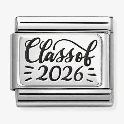 Nomination Classic Plates Silver Class Of 2026 Charm 330109/65