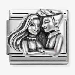Nomination Composable Classic M/F Couple Charm 330114/09
