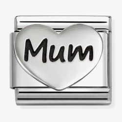 Nomination Composable Classic Mum Heart Charm 330114/22