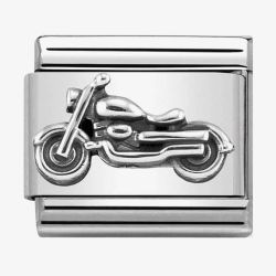 Nomination CLASSIC Silvershine Oxidised Symbols Vintage Bike Charm 330101/32