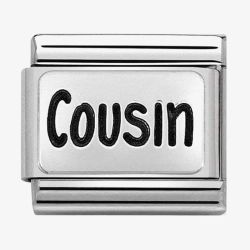 Nomination CLASSIC Silvershine Cousin Charm 330109/12