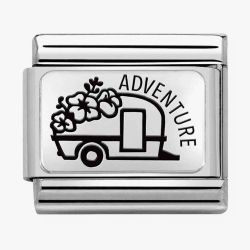Nomination CLASSIC Composable Plates Adventure Caravan Charm 330111/25