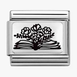 Nomination CLASSIC Composable Plates Book with Flowers 330111/27