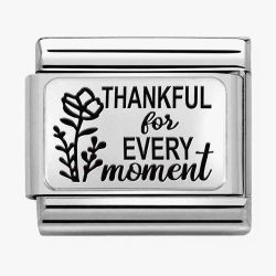 Nomination CLASSIC Composable Plates Thankful Charm 330111/32