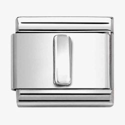 Nomination CLASSIC Composable Oxidised Silver Letter I Charm 330113/09
