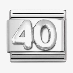 Nomination CLASSIC Composable Oxidised Silver 40 Charm 330101/59