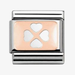 Nomination CLASSIC Rose Gold Four Leaf Clover Charm 430101/10