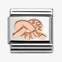 Nomination CLASSIC Rose Gold Friends Knot Charm 430101/26