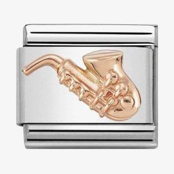 Nomination CLASSIC Rose Gold Saxophone Charm 430106/12