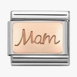 Nomination CLASSIC Rose Gold Engraved Mam Charm 430108/03