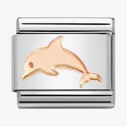 Nomination CLASSIC Composable Rose Gold Dolphin Charm 430104/53