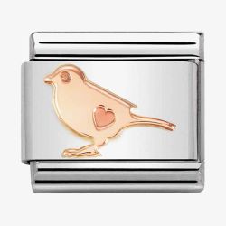Nomination CLASSIC Composable Rose Gold Bird Charm 430104/54