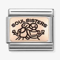 Nomination Composable CLASSIC Plates Soul Sisters Charm 430111/09