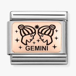 Nomination CLASSIC Composable Plates Gemini Charm 430112/03