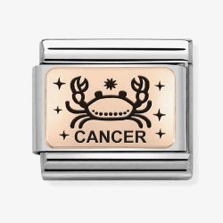 Nomination CLASSIC Composable Plates Cancer Charm 430112/04